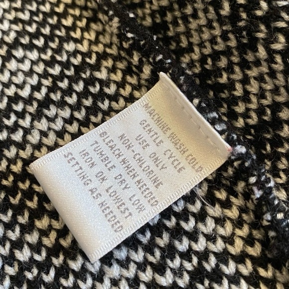 Worthington Sweater Blazer Women’s Size Medium Houndstooth Stretch Fit Jacket - Picture 6 of 15